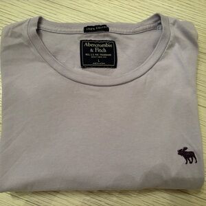 Abercrombie & Fitch Lavender Short Sleeve Tee